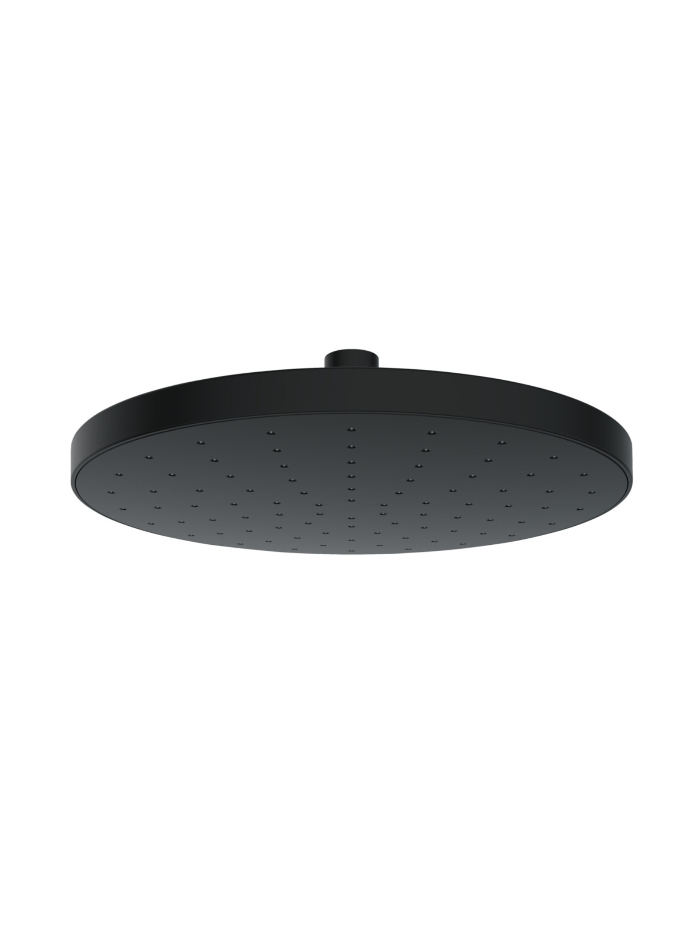 Wenko Regenduschkopf in Schwarz: Vorderseite