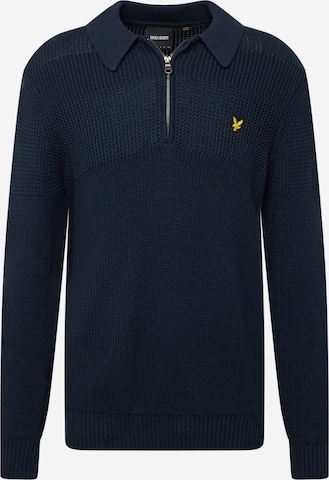 Lyle & Scott Sweater in Blue: front