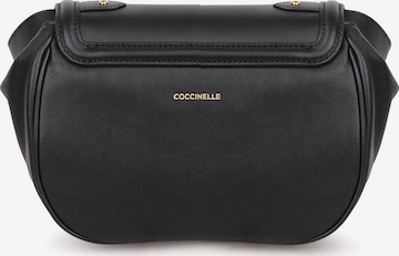 Borsa a tracolla di Coccinelle in nero: frontale