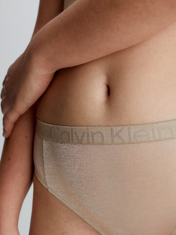 Calvin Klein Underwear Slip 'Future Shift' in Beige