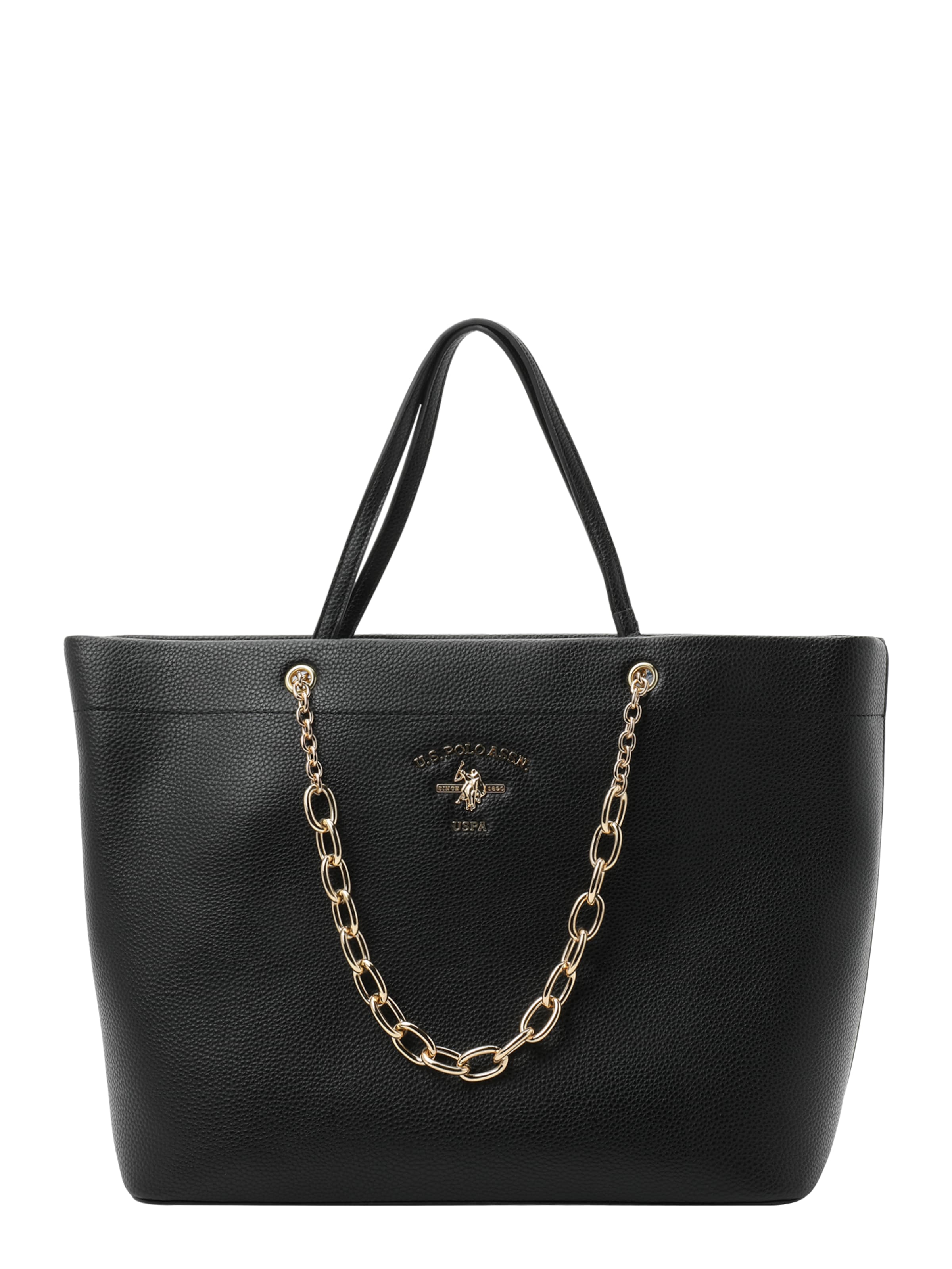 U.S. POLO ASSN. Shopper táska 'Stanford' - fekete: elől