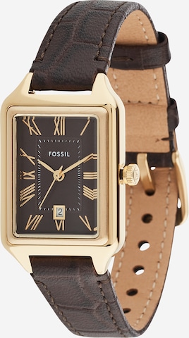 ruda FOSSIL Analoginis (įprasto dizaino) laikrodis 'Raquel': priekis
