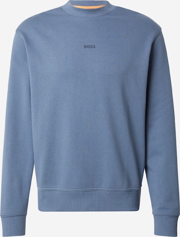 Felpa 'WeSmall' di BOSS in blu: frontale