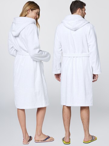 Polo Sylt Short Bathrobe in White