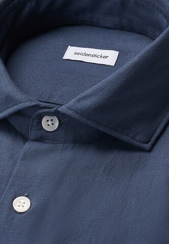 Coupe slim Chemise SEIDENSTICKER en bleu