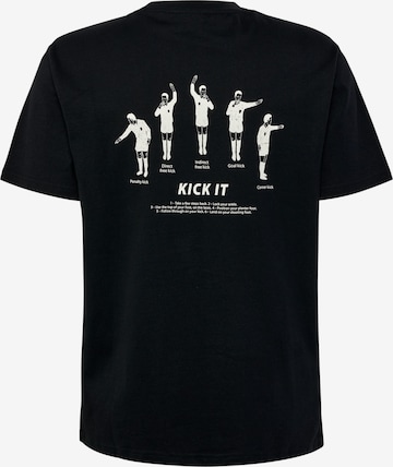 Hummel Functioneel shirt 'ALEX ' in Zwart