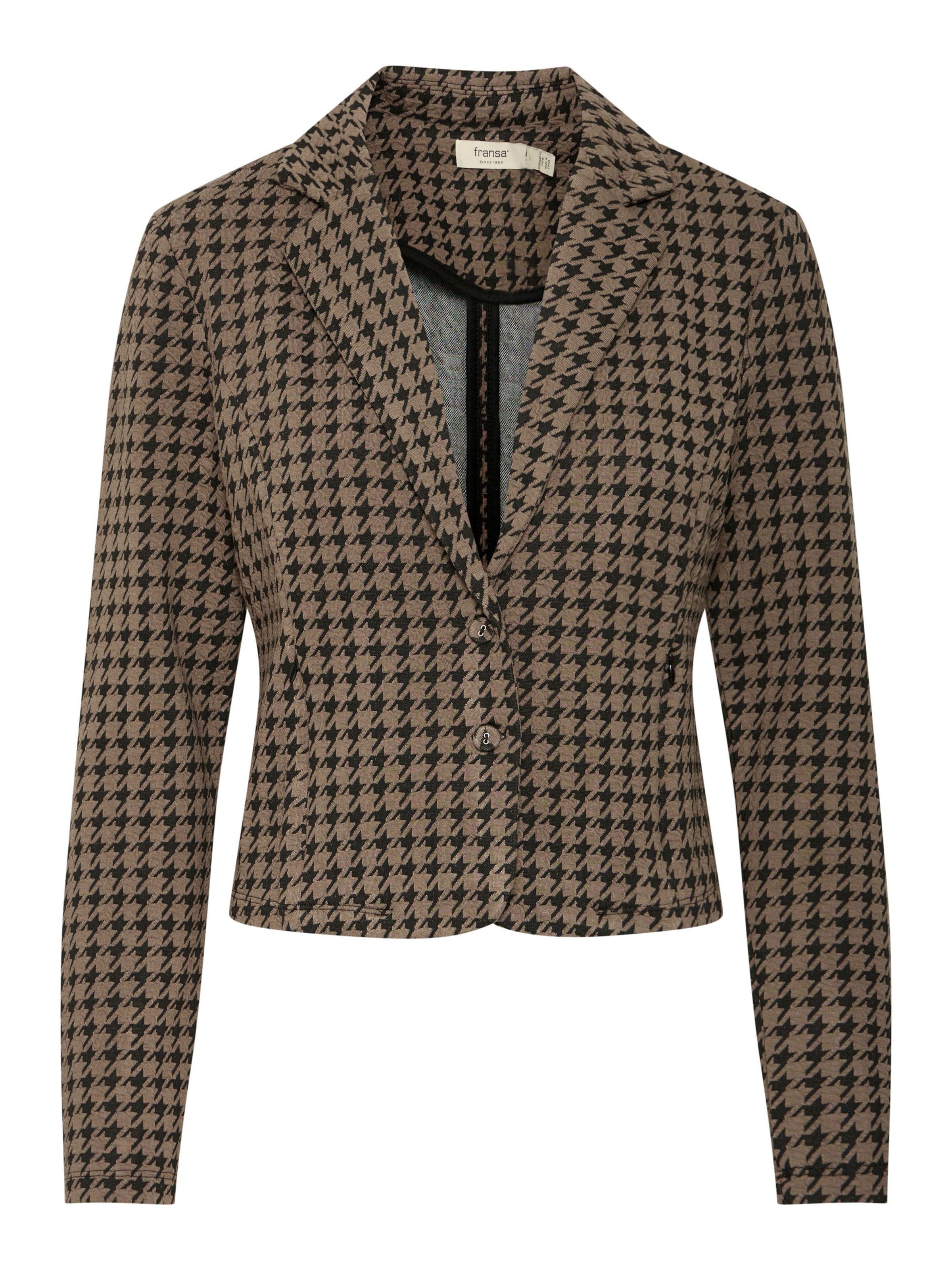 Fransa Blazer 'Noreen' i brun: forside