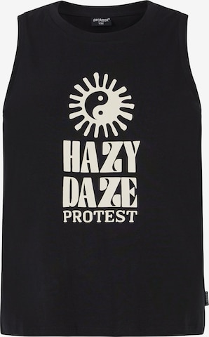 PROTEST Top 'PRTMalang' in Schwarz: Vorderseite
