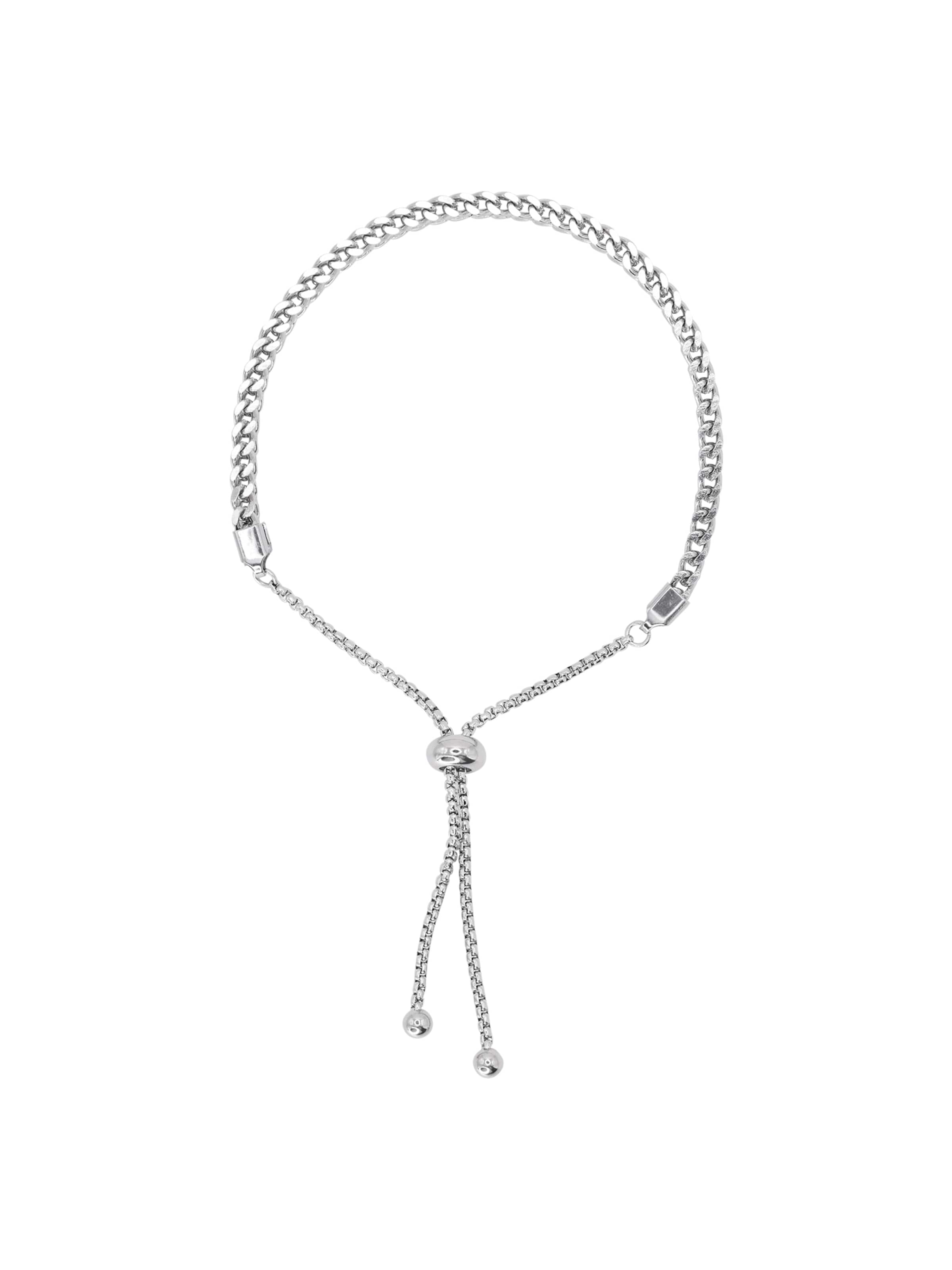 Heideman Armband 'Grace' in Silber: Vorderseite