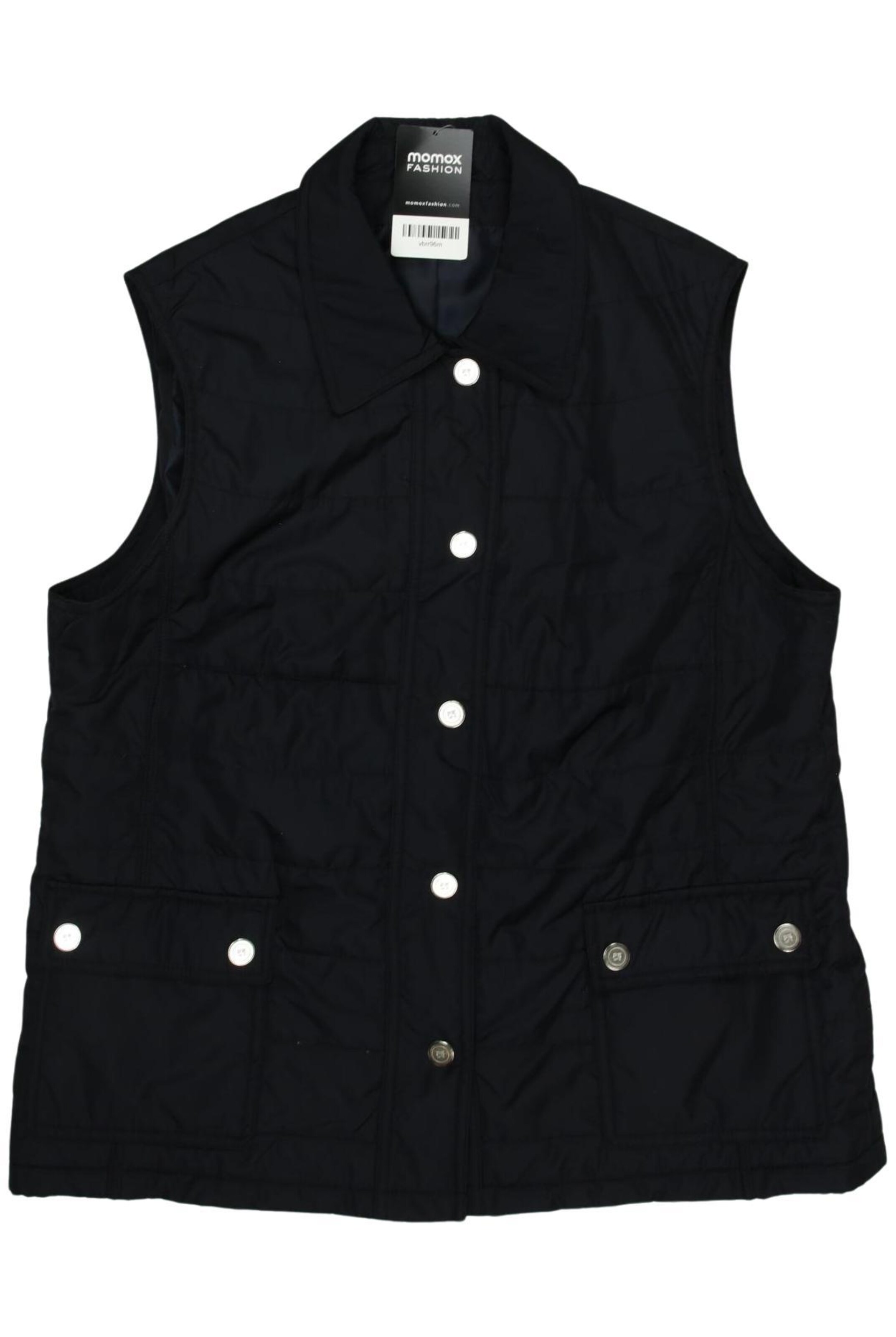 Atelier Goldner Schnitt Vest in XXL in Blue: front