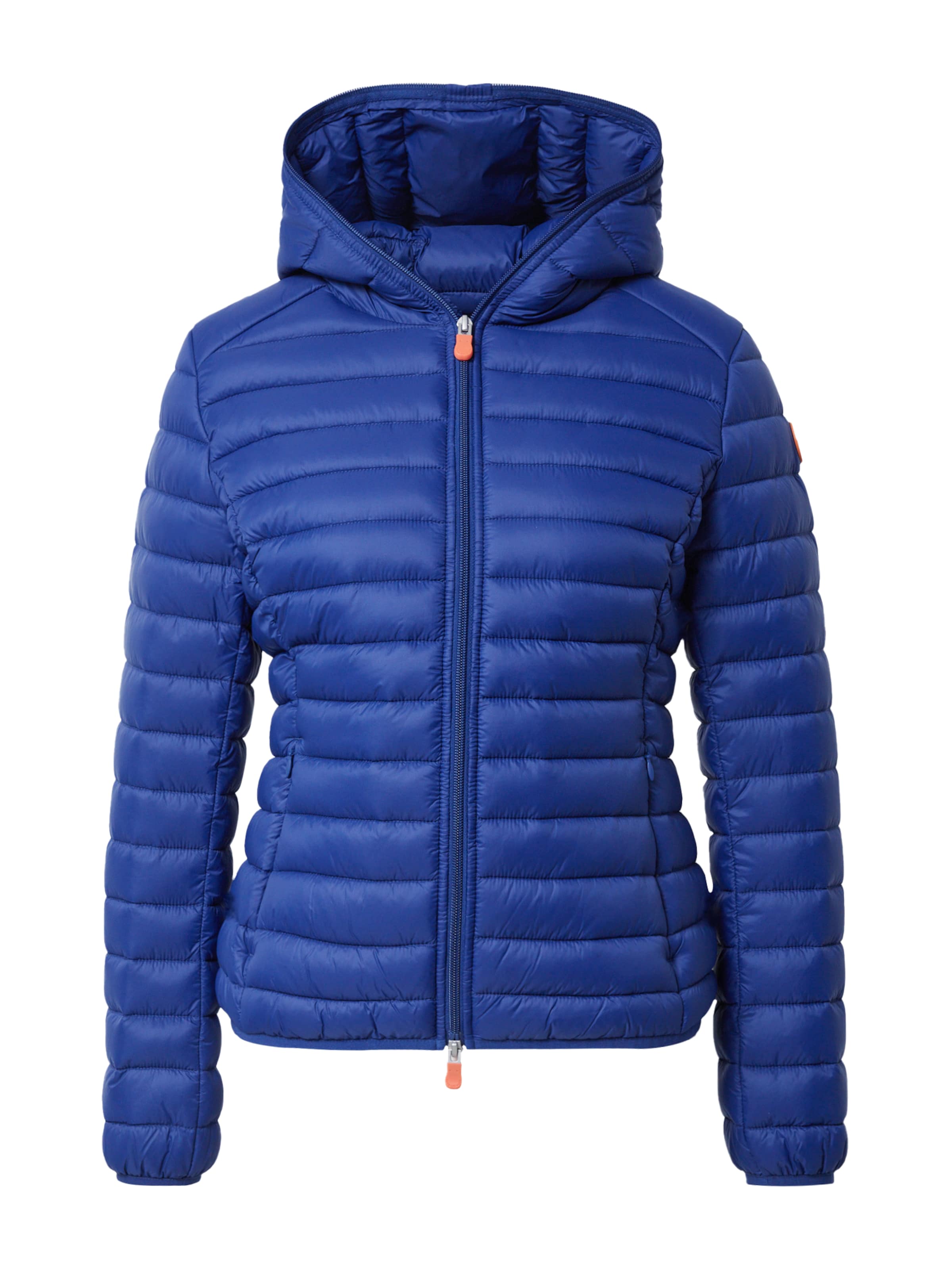 SAVE THE DUCK Přechodná bunda 'DAISY' – modrá: přední strana