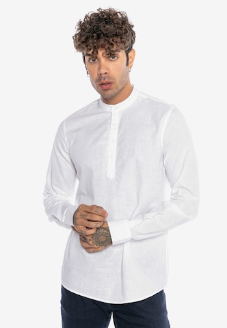 Redbridge Regular fit Button Up Shirt 'Bristol' in White: front