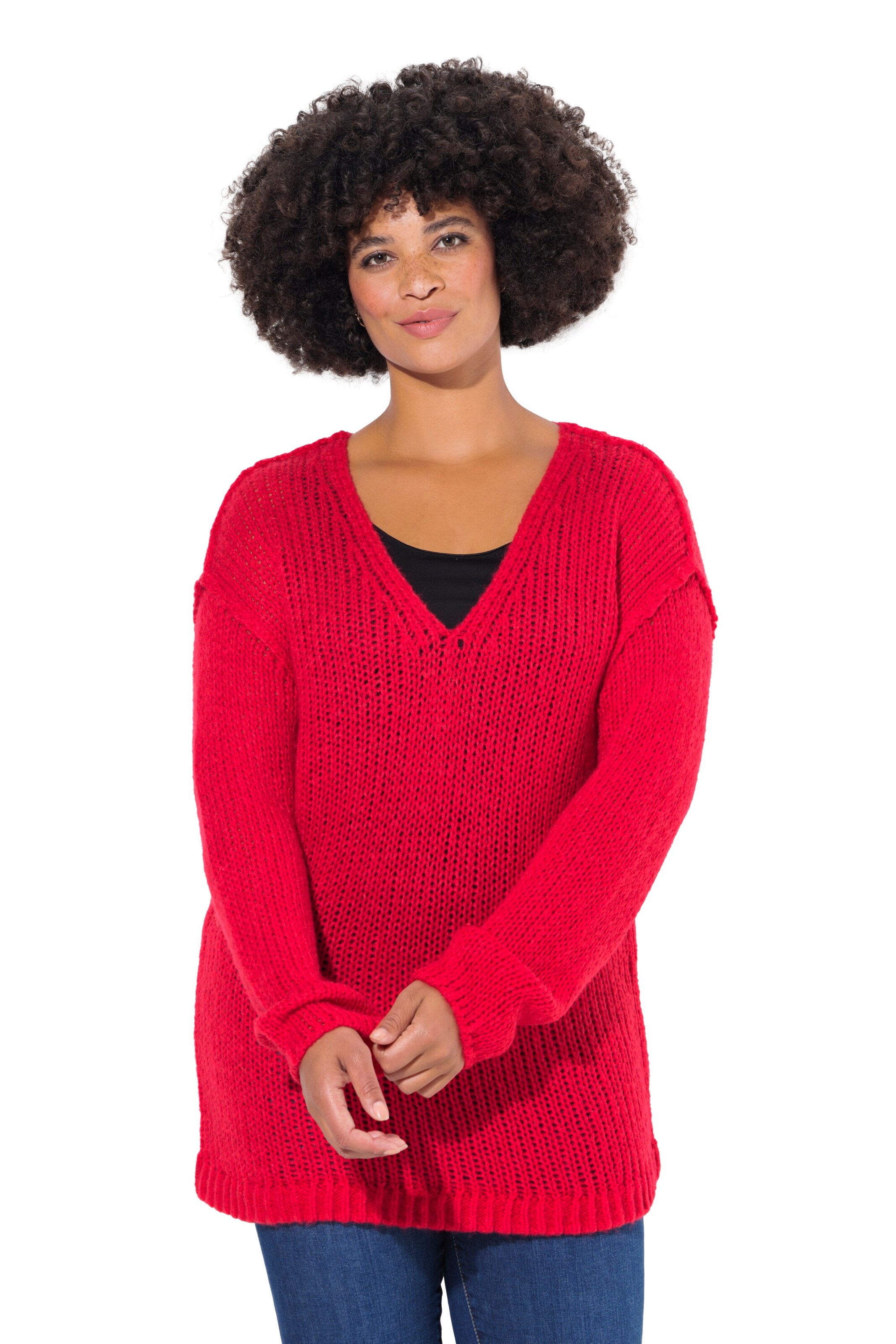 Angel of Style Pullover in Rot: Vorderseite