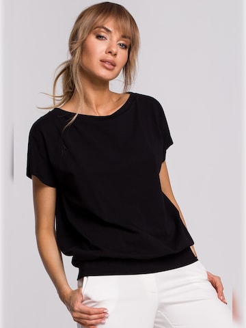 made of emotion - Blusa en negro: frente
