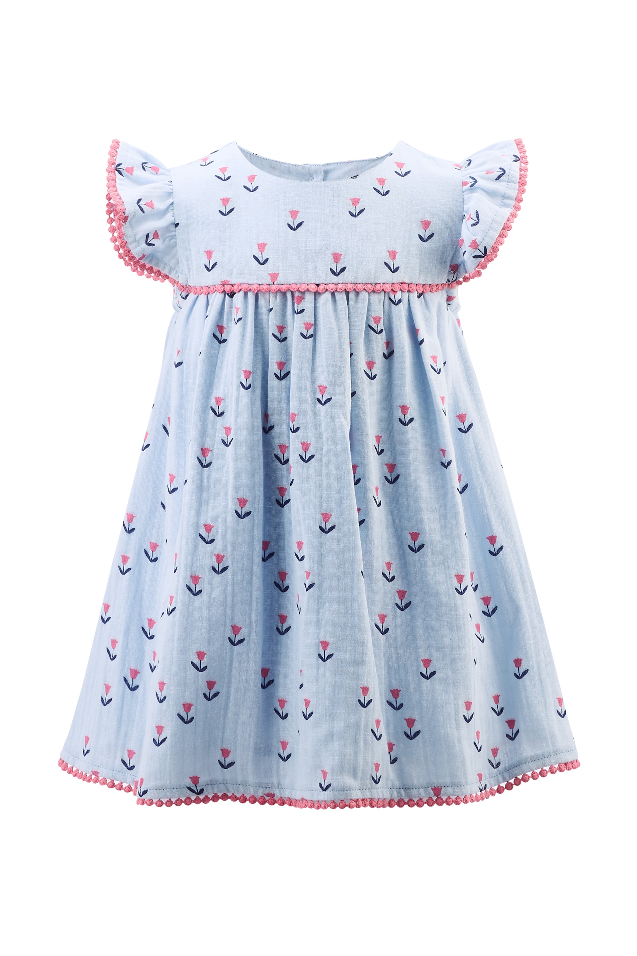 happy girls Рокля в синьо: отпред