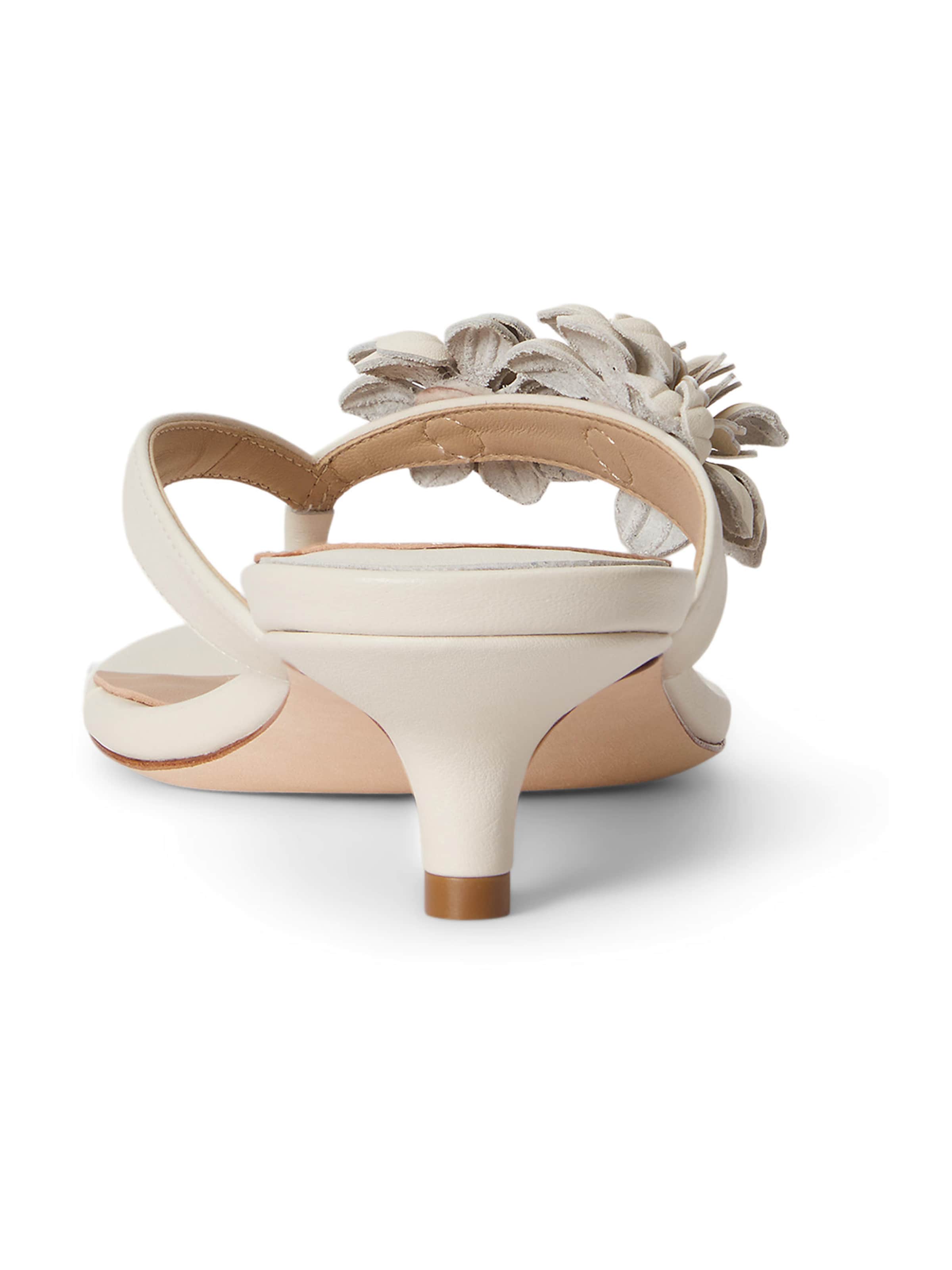 Lauren Ralph Lauren Teenslipper in Wit