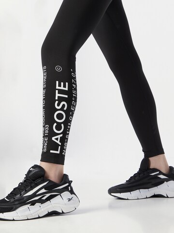 Lacoste Sport Skinny Sportovní kalhoty – černá
