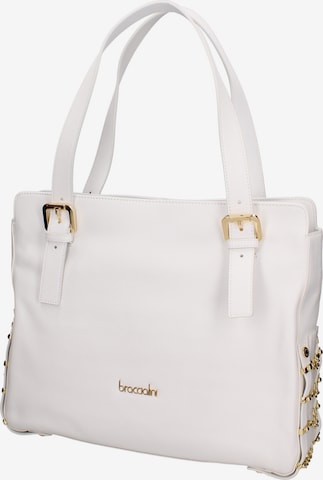 Sac bandoulière Braccialini en blanc : devant