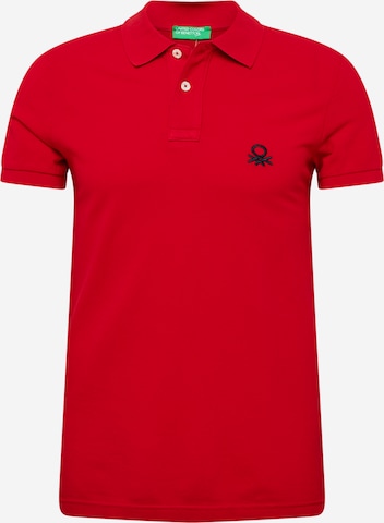 UNITED COLORS OF BENETTON Poloshirt in Rot: predná strana