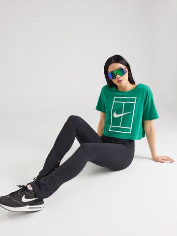 NIKETehnička sportska majica 'HERITAGE' - zelena boja