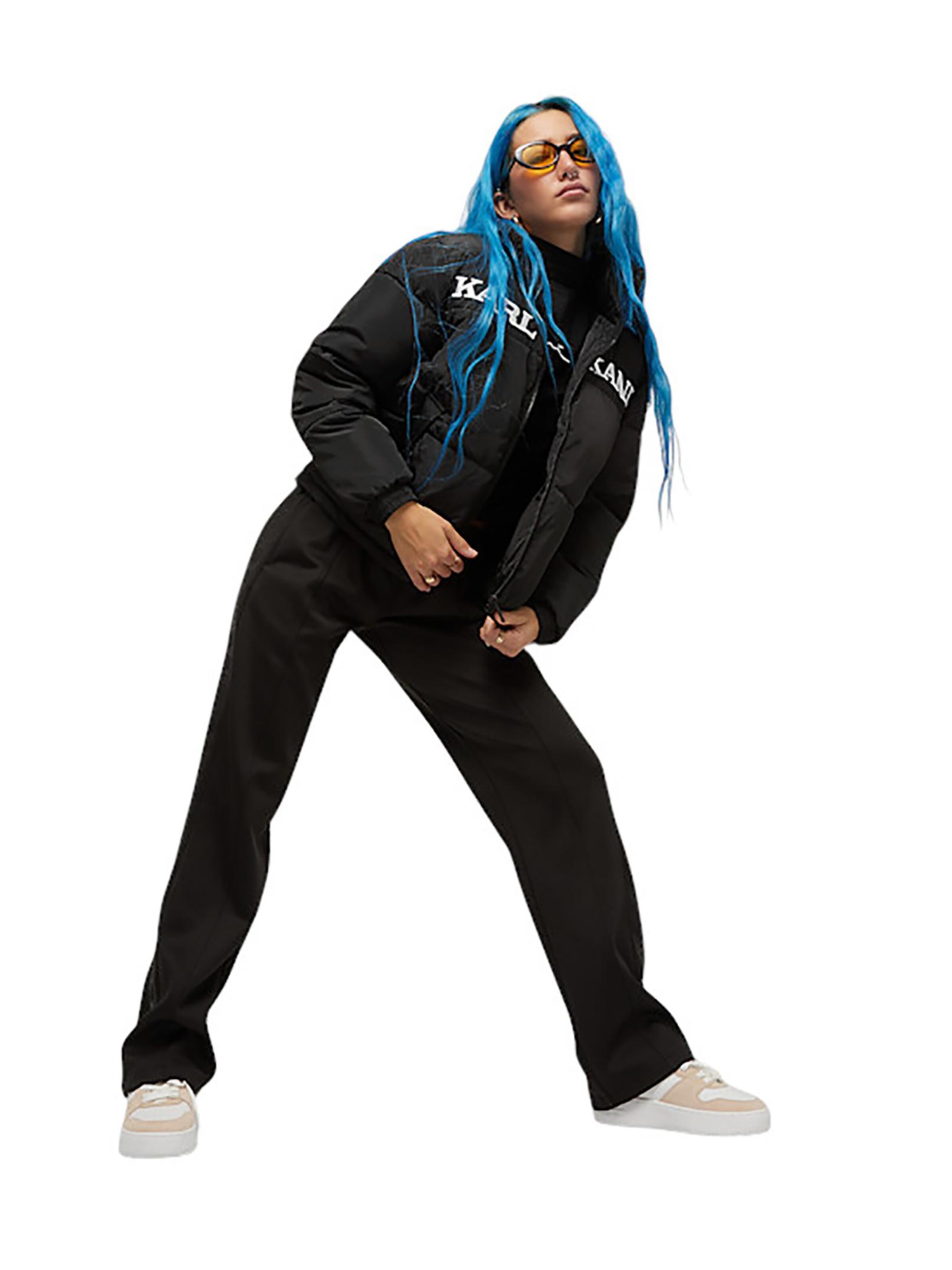 Karl Kani Winter Jacket 'Retro Essential' in Black