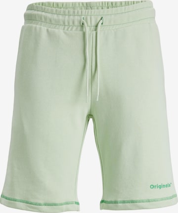 JACK & JONES Pants in Green: front