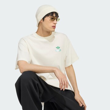 ADIDAS ORIGINALS T-Shirt 'Gurken' in Weiß