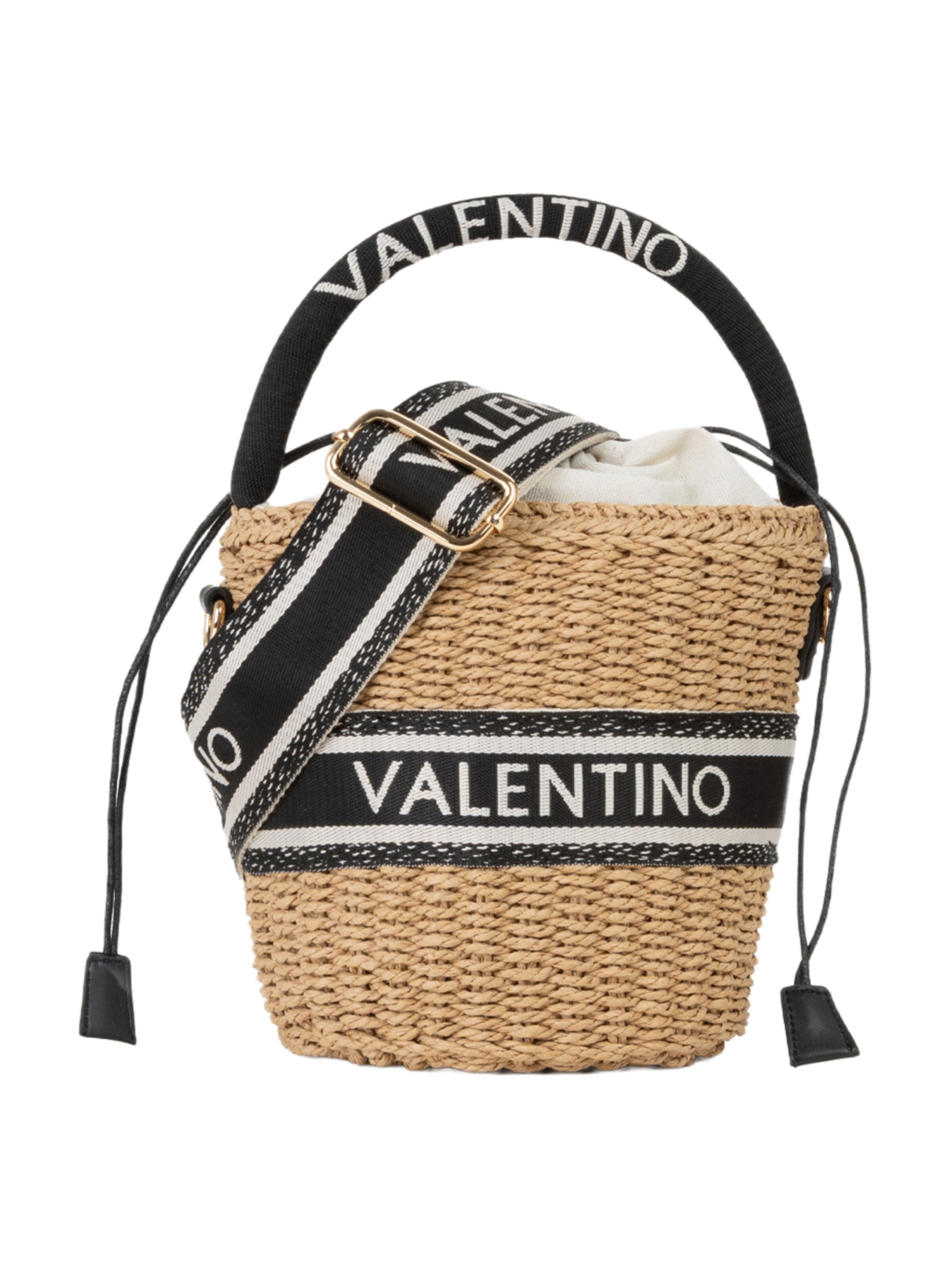 VALENTINO Τσάντα πουγκί σε μπεζ: μπροστά