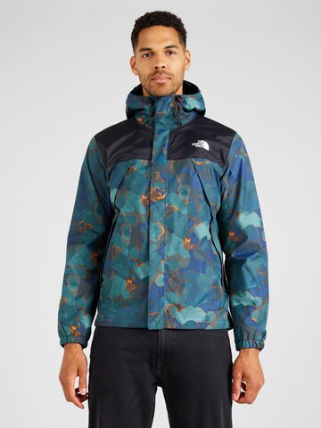 THE NORTH FACE Outdoorová bunda 'Antora' – zelená: přední strana