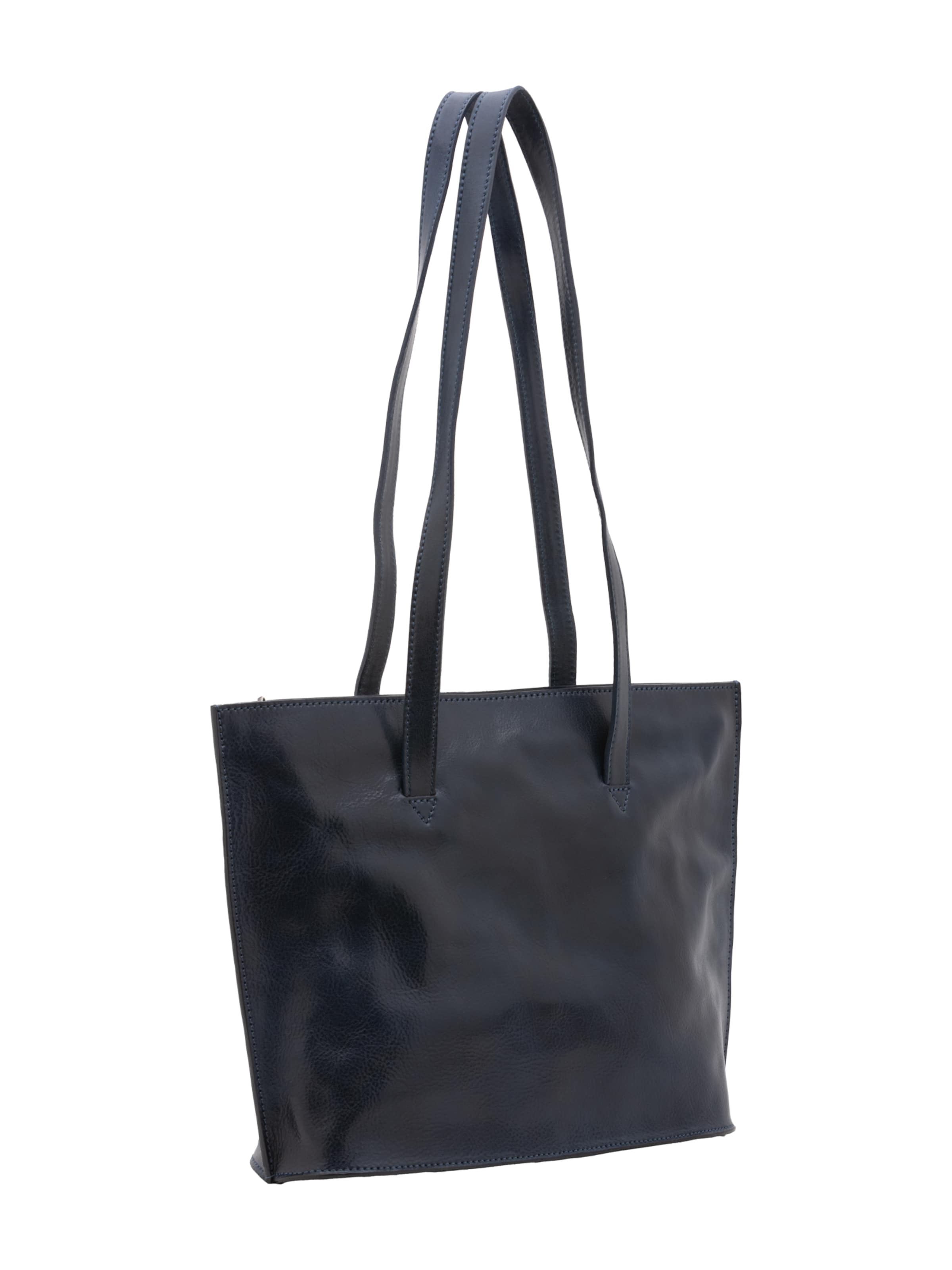 Borsa a spalla 'Borsa a Spalla Donna Pelle Vacchetta - Chiusura Zip Made in Italy' di I Fratelli in blu