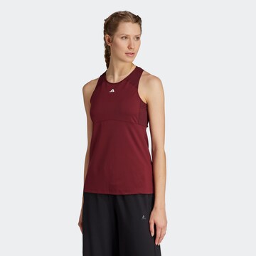 ADIDAS PERFORMANCE Sporttop in Rot: predná strana