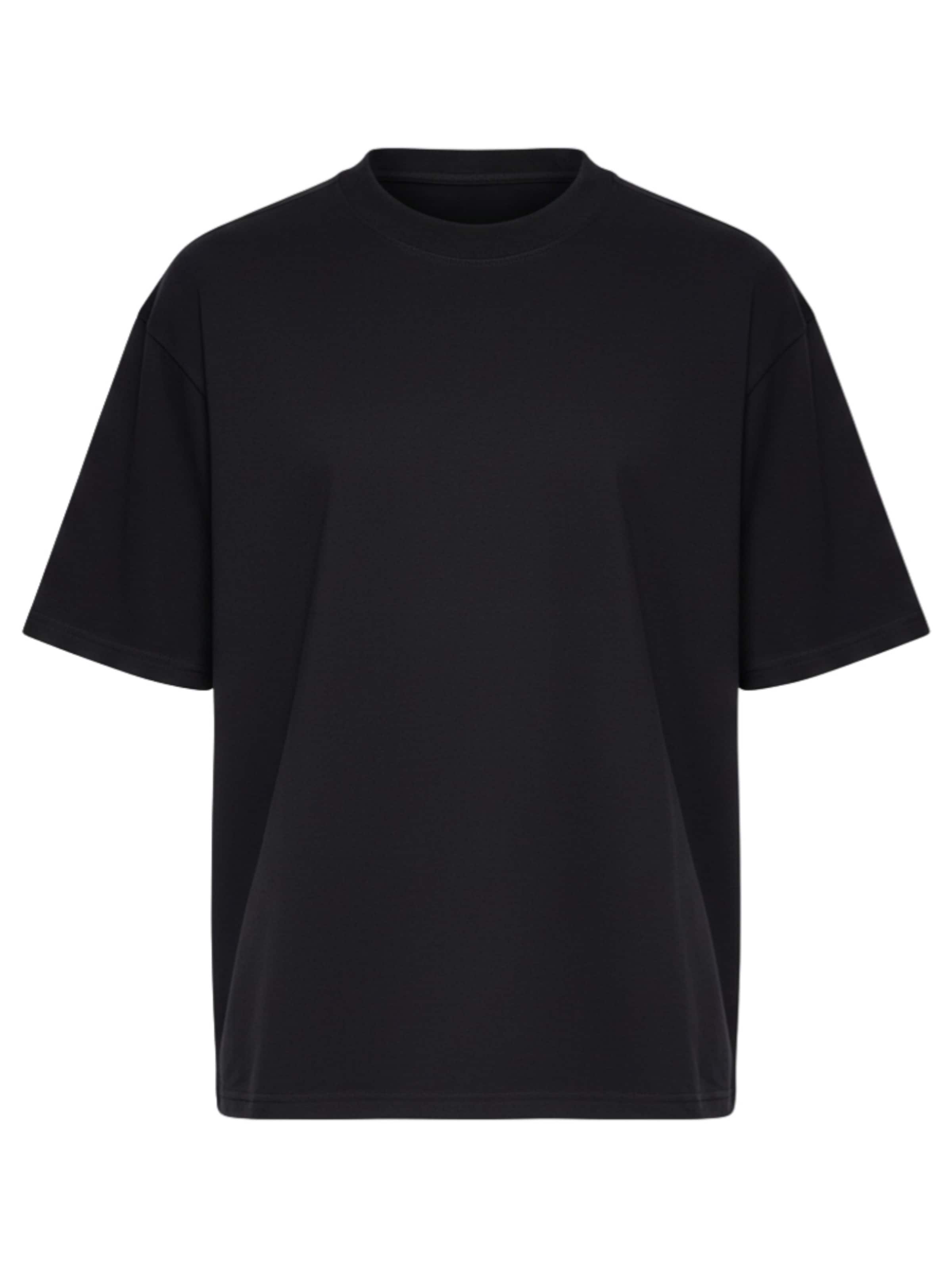 Ombre Shirt in Zwart: voorkant