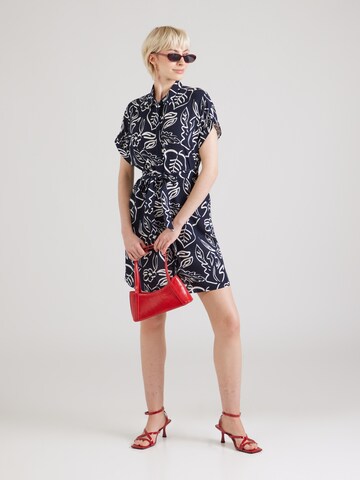 VERO MODA Košilové šaty 'VMEasy Joy' – modrá