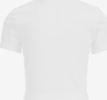 T-Shirt WE Fashion en blanc