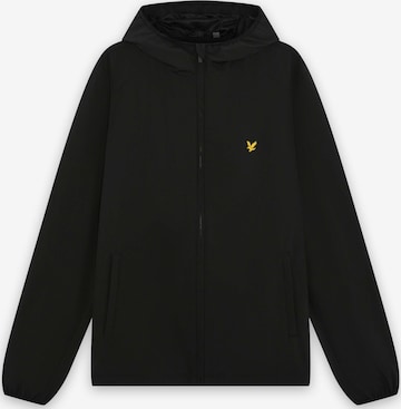 Lyle & Scott Functionele jas in Zwart: voorkant