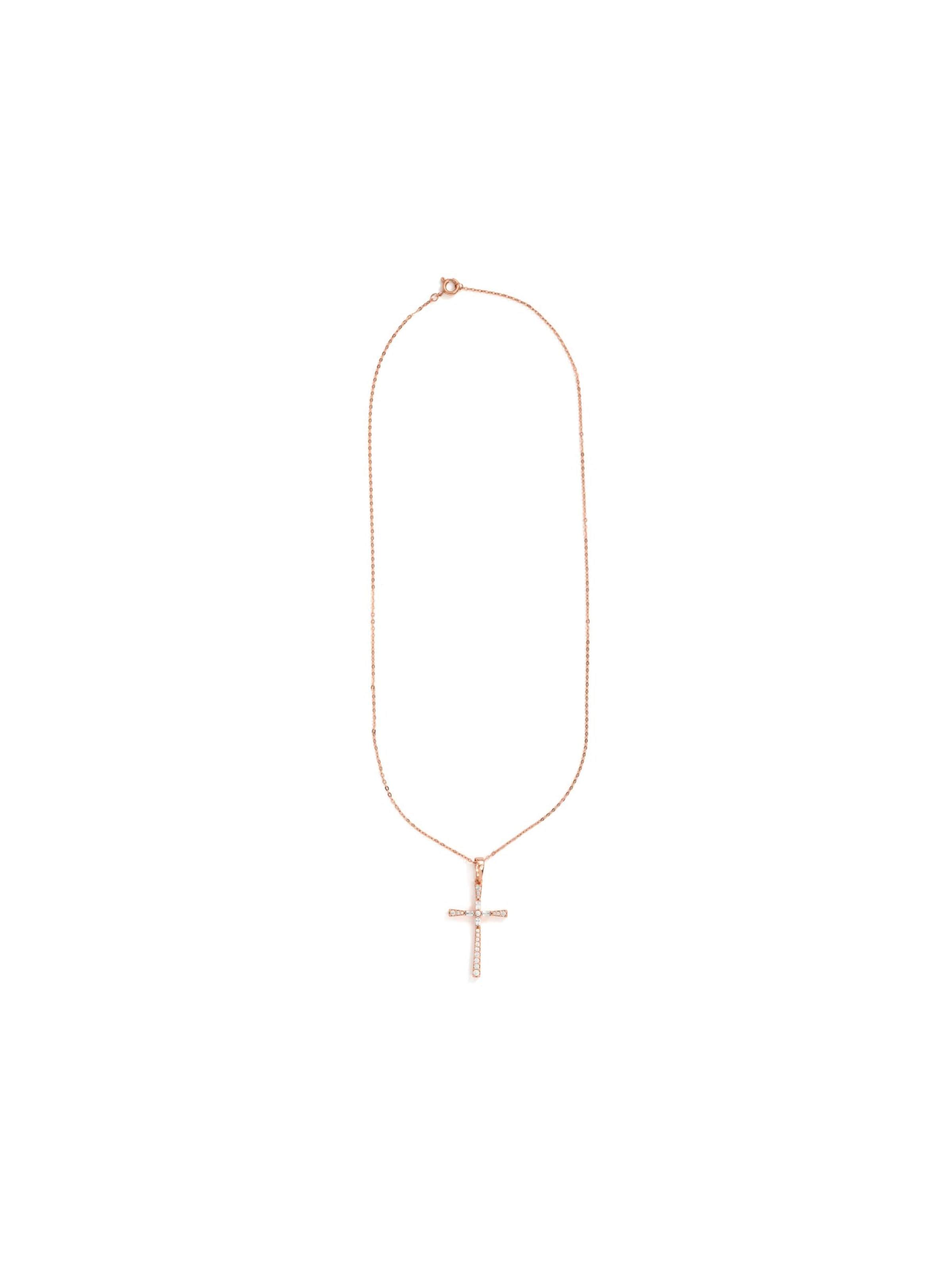 Luxenter Kette 'Cruz'‌‌‌‌‌‌‌‌ in Gold: Vorderseite