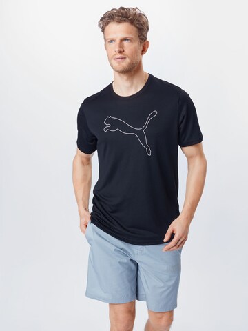 PUMA Functioneel shirt in Zwart: voorkant