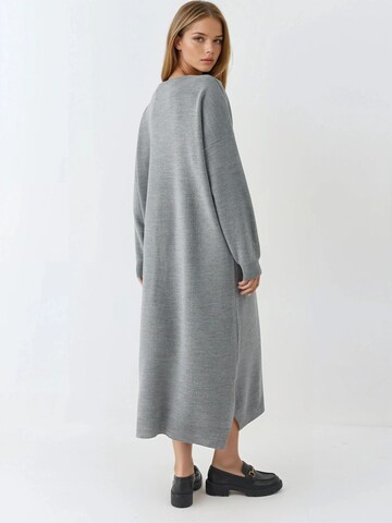 Robes en maille My fashion en gris