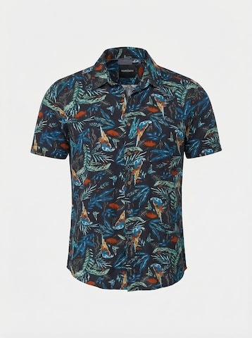 KOROSHI - Ajuste regular Camisa en negro