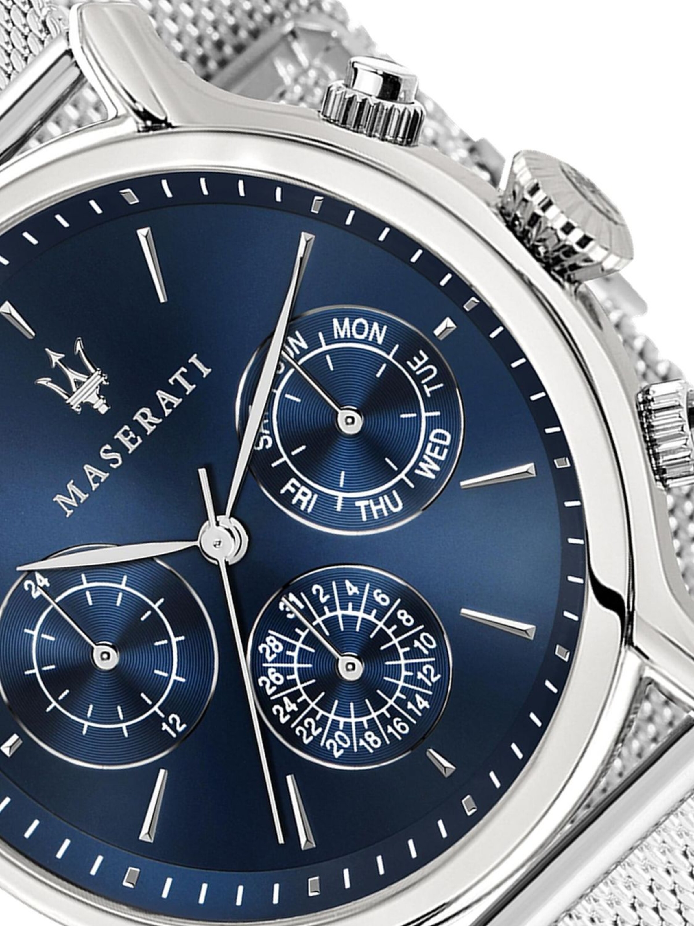 Maserati Analoog horloge in Zilver