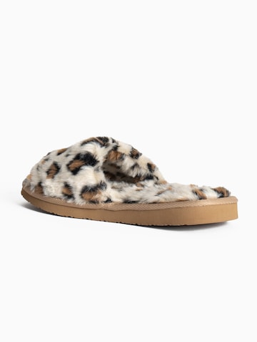 Pantoufle 'Lolo' Minnetonka en beige