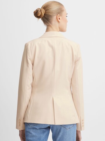 ICHI - Slimfit Blazer 'Lexi' en naranja