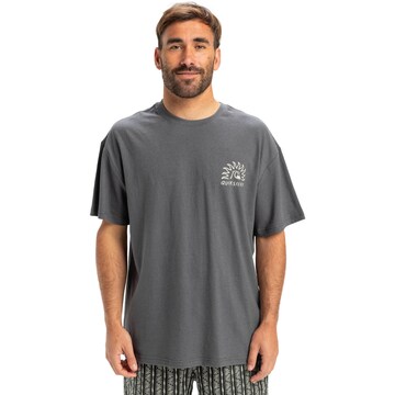 QUIKSILVER T-Shirt 'Freedom Swell' in Grau
