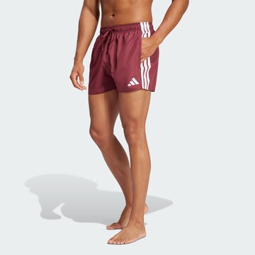 ADIDAS SPORTSWEAR Sports swimming trunks in Red: front