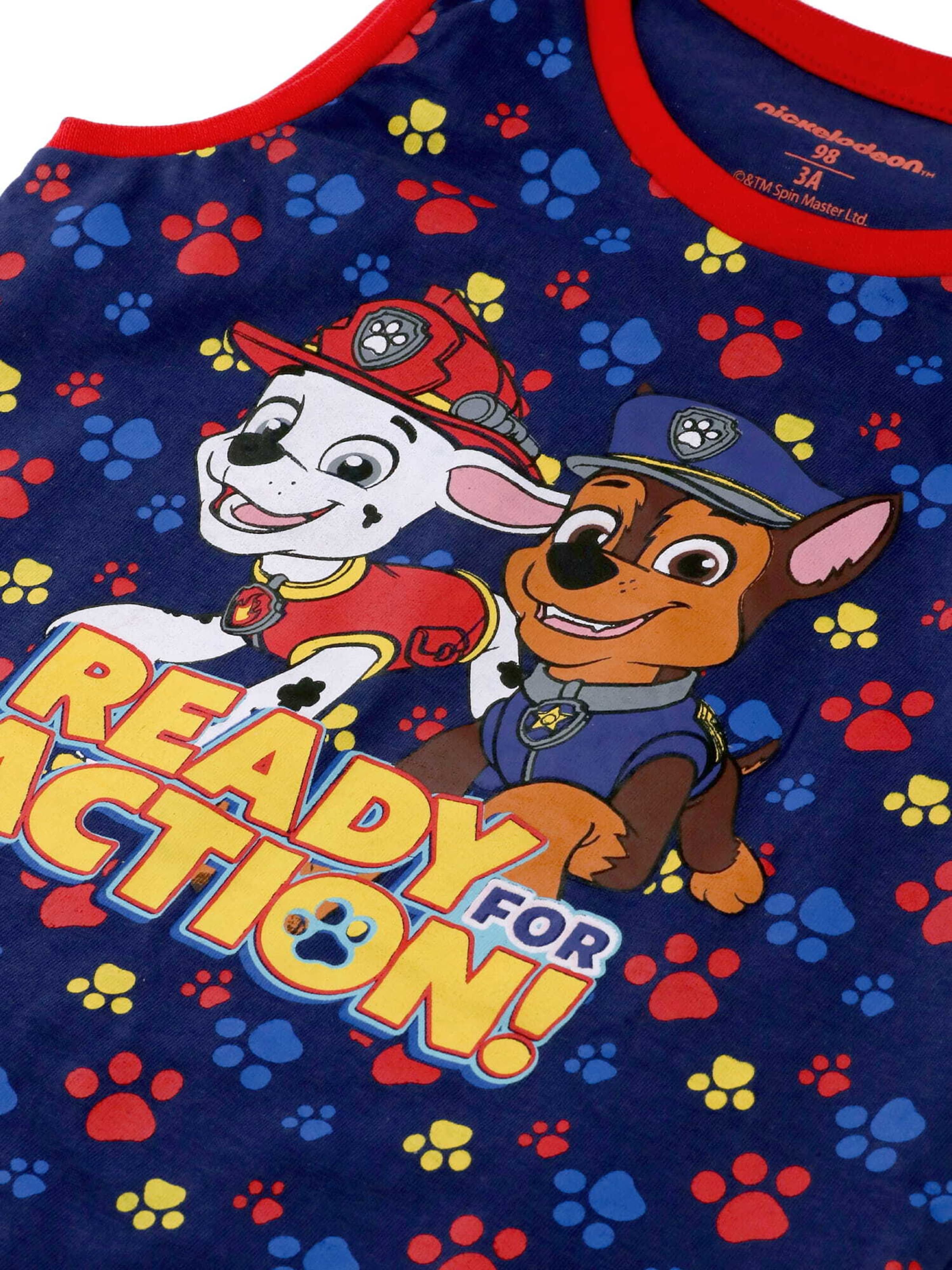 PAW Patrol Schlafanzug 'Ready Action' in Blau