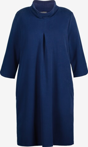 Robe Ulla Popken en bleu : devant