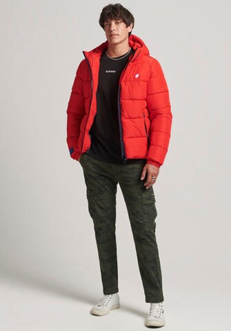 Superdry Зимняя куртка в Оранжевый
