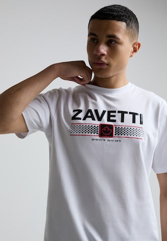 T-Shirt 'VIARELLO' Zavetti Canada en blanc