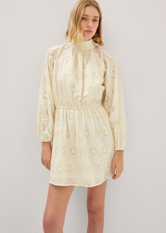 Robe 'Perk' MANGO en beige : devant