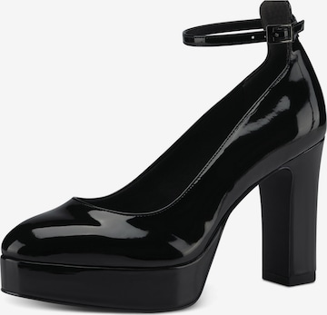 TAMARIS Slingback Pumps in Black: front